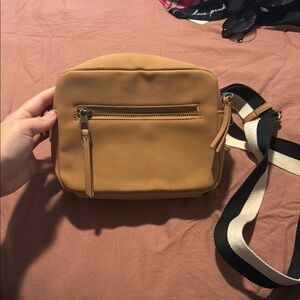 Universal Thread Tan Crossbody Bag with Adjustable Strap
